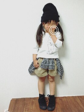 kannaさん（キッズ・90cm）の春コーディネート