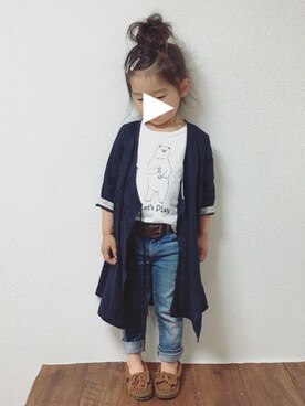 kannaさん（キッズ・90cm）の春コーディネート