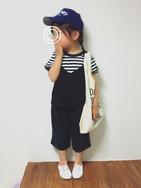 kannaさん（キッズ・90cm）の夏コーディネート