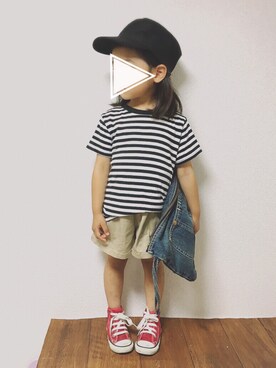 kannaさん（キッズ・90cm）の夏コーディネート