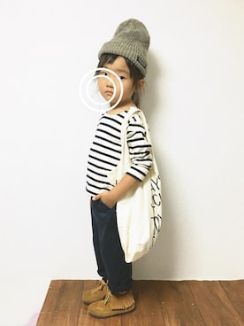 kannaさん(キッズ・100cm)の秋コーディネート