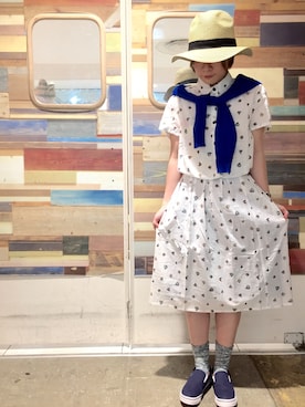 「夏が待ち遠しい」｜grnさん（レディース・153cm）の春コーディネート