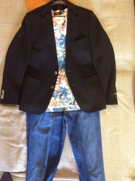 「Paul Smith（ポールスミス）のアイテム（ナイロンジャケット）」を使った、みーーーーーーくんさん（メンズ・175cm）の秋コーディネート