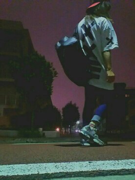 「SEVEN UNION（セブンユニオン）のアイテム」を使った、Chiaki Yoshiさん（レディース・160cm）の夏コーディネート