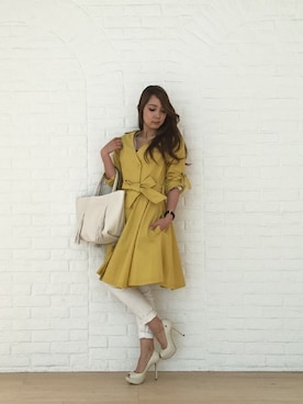 「WERNER（ワーナー）のアイテム」を使った、RINAさん（レディース・163cm）の冬コーディネート