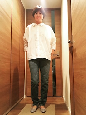 「SLOBE IENA」｜ミキさん（レディース・162cm）の秋コーディネート