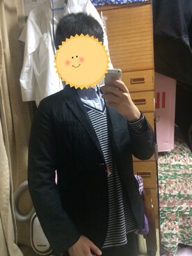 「GAP（ギャップ）のアイテム（ナイロンジャケット）」を使った、けいいちさん（メンズ・182cm）の秋コーディネート