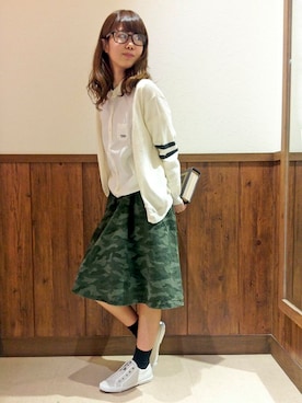 「LBC（エルビーシー）のアイテム」を使った、MANOさん（メンズ・156cm）の春コーディネート
