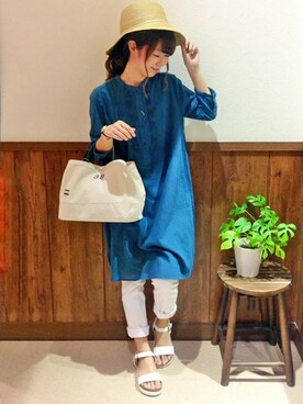 MANOさん（レディース・156cm）の春コーディネート