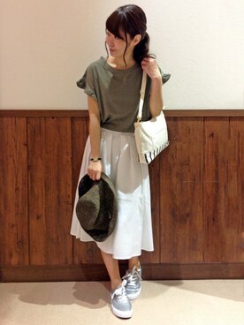 MANOさん（レディース・156cm）の夏コーディネート