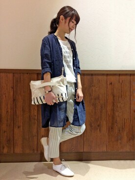 MANOさん（レディース・156cm）の夏コーディネート