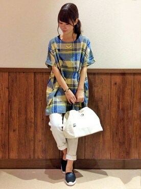 MANOさん（レディース・156cm）の夏コーディネート