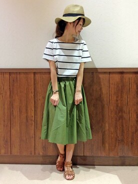 MANOさん（レディース・156cm）の夏コーディネート