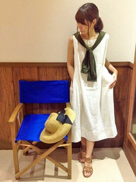 MANOさん（レディース・156cm）の夏コーディネート