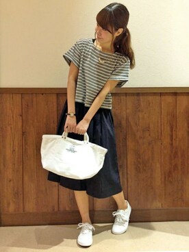 MANOさん（レディース・156cm）の夏コーディネート