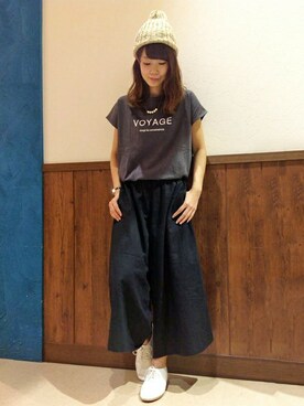 MANOさん（レディース・156cm）の夏コーディネート