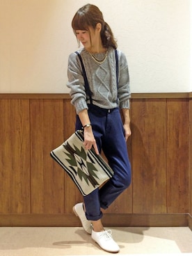 MANOさん(レディース・156cm)の秋コーディネート