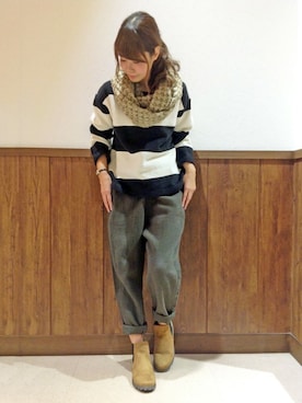 MANOさん（レディース・156cm）の秋コーディネート