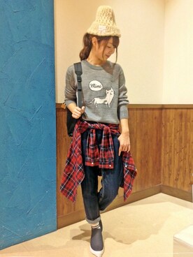 MANOさん（レディース・156cm）の秋コーディネート