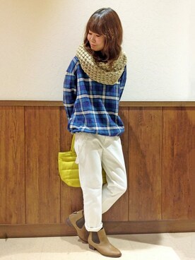 MANOさん(レディース・156cm)の冬コーディネート