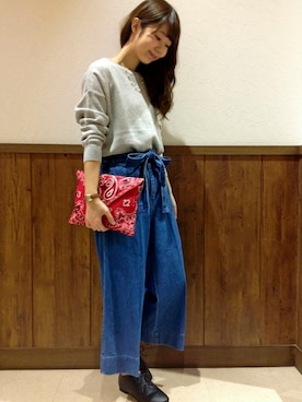 MANOさん（レディース・156cm）の冬コーディネート