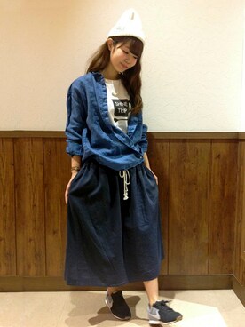 MANOさん（レディース・156cm）の春コーディネート