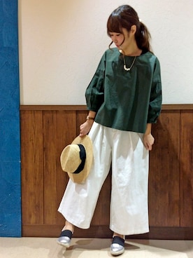 MANOさん（レディース・156cm）の春コーディネート