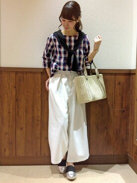 MANOさん（レディース・156cm）の春コーディネート