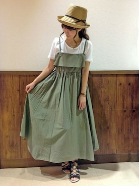 MANOさん(レディース・156cm)の春コーディネート