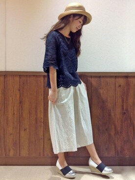 MANOさん（レディース・156cm）の夏コーディネート