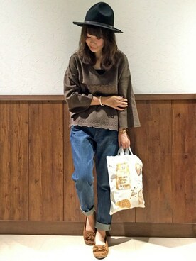 MANOさん（レディース・156cm）の秋コーディネート