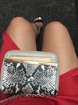 「DIANE von FURSTENBERG（ダイアンフォンファステンバーグ）のアイテム（バッグ）」を使った、Samantha Marieさん（レディース・153cm）の秋コーディネート