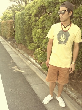 「CONVERSE（コンバース）のCONVERSE コンバース ジャック パーセル / JACK PURCEL（スニーカー）」を使った、NONさん（メンズ・168cm）の春コーディネート