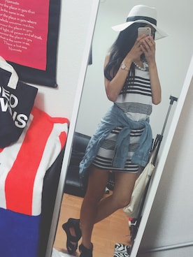 あいりんさん（レディース・158cm）の夏コーディネート