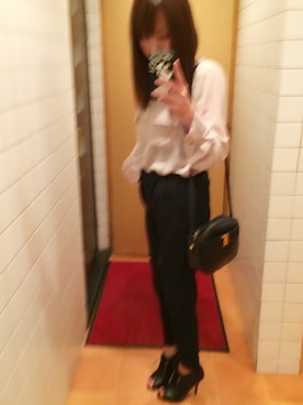 「ALDO（アルド）のアイテム（ブーティ）」を使った、ASAMI.さん（レディース・160cm）の春コーディネート