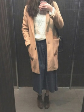 nonokaさん（レディース・163cm）の冬コーディネート