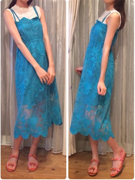 「キャミソールワンピ」｜yuriさん（レディース・168cm）の春コーディネート