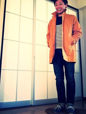 きゅう。さん（メンズ・170cm）の春コーディネート