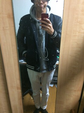 トカシキさん（メンズ・184cm）の冬コーディネート