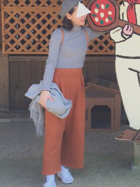 「CONVERSE（コンバース）のCONVERSE コンバース ジャック パーセル / JACK PURCEL（スニーカー）」を使った、なっつんさん（レディース・156cm）の春コーディネート