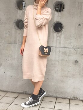 「アラサー母さんコーデ」｜Sayaka͛♡꒰･･ﾐ ͛꒱さん（レディース・156cm）の秋コーディネート