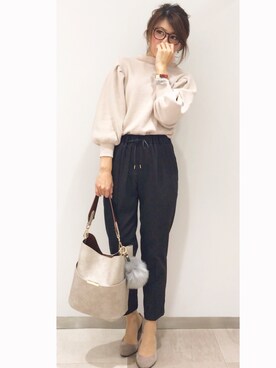 Sayaka͛♡꒰･･ﾐ ͛꒱さん（レディース・156cm）の秋コーディネート