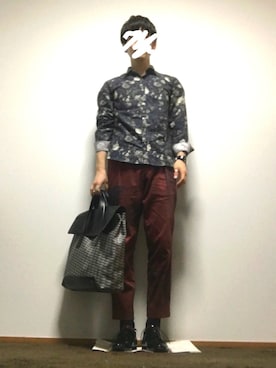 「Saturdays NYC（サタデーズ ニューヨークシティ ）のアイテム（レッグウェア）」を使った、hiiiさん（メンズ・172cm）の秋コーディネート