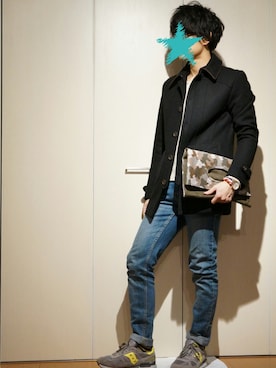 satoさん（メンズ・170cm）の冬コーディネート