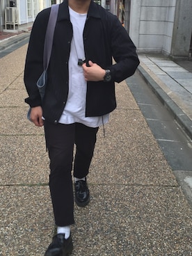 「Marc by Marc Jacobs（マークバイマークジェイコブス）のアイテム（腕時計）」を使った、poolさん（メンズ・163cm・10代）の秋コーディネート