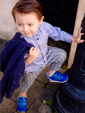 「アイテム（シャツ/ブラウス）」を使った、WA mignonさん（キッズ・100cm）の冬コーディネート