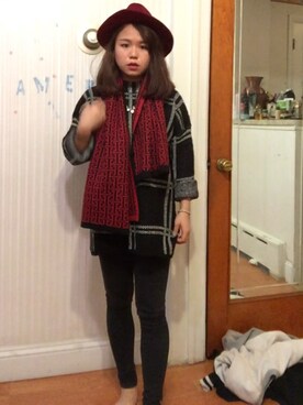 大脸花猫鱼さんのコーディネート
