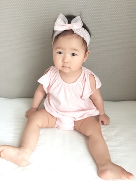 kanon&riiさん（キッズ・70cm）の夏コーディネート