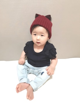 kanon&riiさん(キッズ・70cm)の秋コーディネート