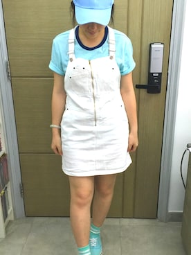 「BSX（ビーエスエックス）のアイテム」を使った、jackietamさん（レディース・155cm）の夏コーディネート